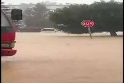 تصاویر هولناک از سیل در آلانیا ترکیه+ ویدئو