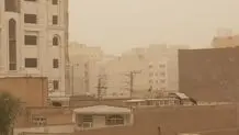 گردوخاک ناگهانی در ۱۰ شهرستان به بالاتر از حد مجاز رسید