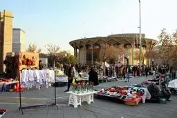 ممنوعیت دستفروشی دور تئاترشهر