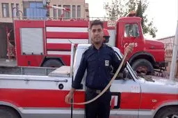 مار یک متری در خودروی شهروند کرمانی+ عکس