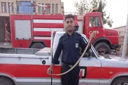 مار یک متری در خودروی شهروند کرمانی+ عکس