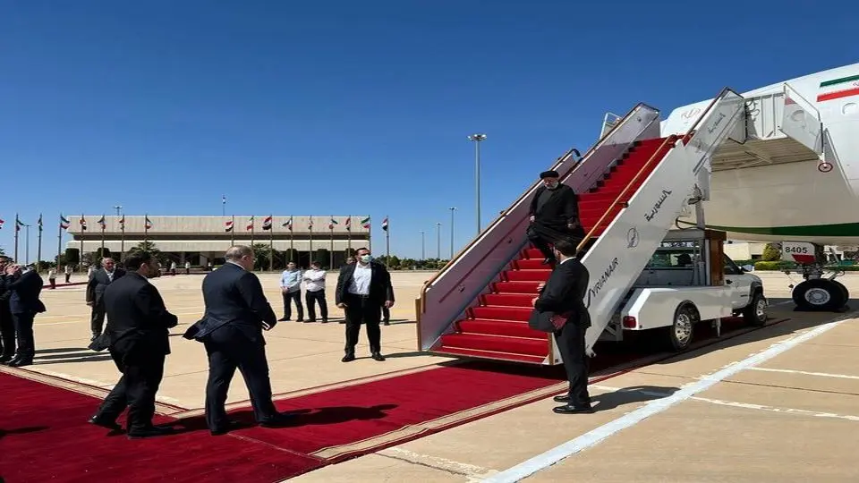 Iranian President arrives in Damascus for bilateral talks