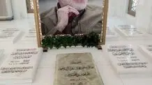 حضور مخبر سر مزار شهید ابومهدی المهندس در نجف+ ویدئو