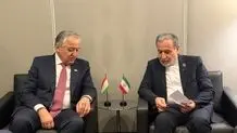 دیدار وزرای خارجه ایران و تاجیکستان