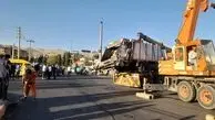 خودرو پسماند در صدرا  دچار نقص فنی شد / تعداد مجروحان به ۱۱ نفر رسید