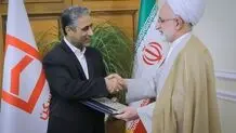 تقدیر رییس بنیاد شهید و امور ایثارگران از مدیرعامل بانک مسکن