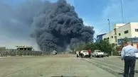 حریق انفجار بندر شهید رجایی‌ ادامه دارد 