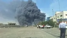 حریق انفجار بندر شهید رجایی‌ ادامه دارد 