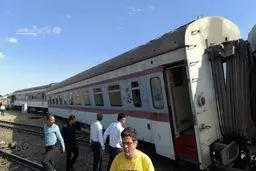 برخورد قطار مشهد-تبریز با گله گوسفند

