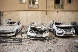 تهران زیر سایه حملات امروز آمریکا و اسراییل + تصاویر