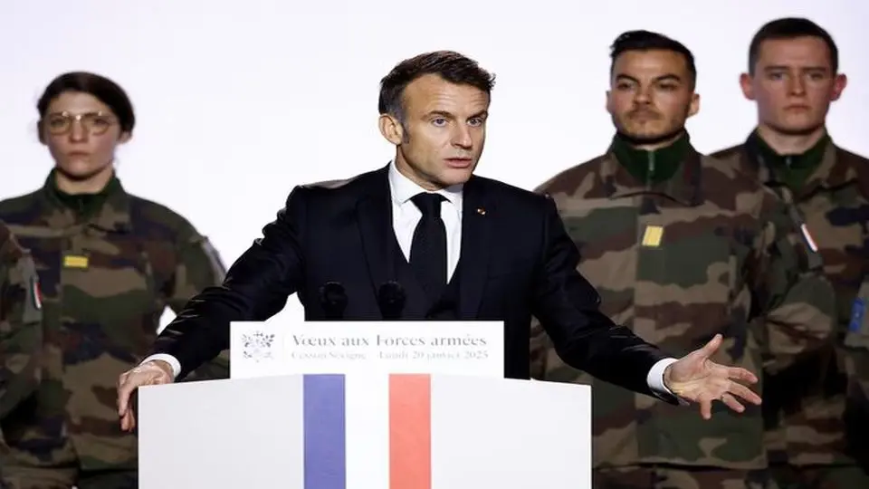 Macron urges reducing Europe's security dependence on US