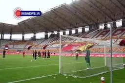 گل اول پرسپولیس به فولاد توسط علیپور را ببینید + ویدیو