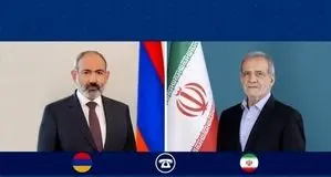 گفتگوی  تلفنی پزشکیان با نخست‌وزیر ارمنستان 