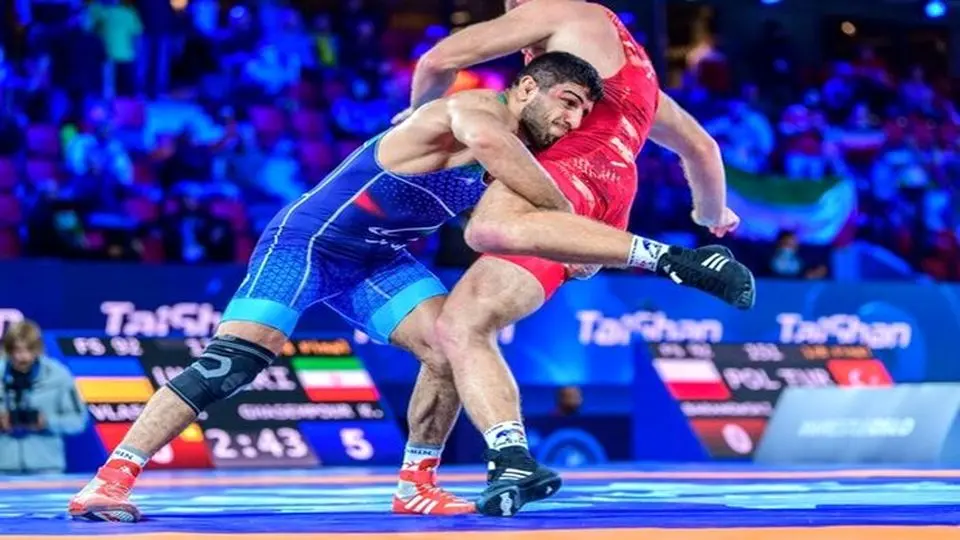 Iran’s Ghasempour wins gold at 2022 World Wrestling Champions