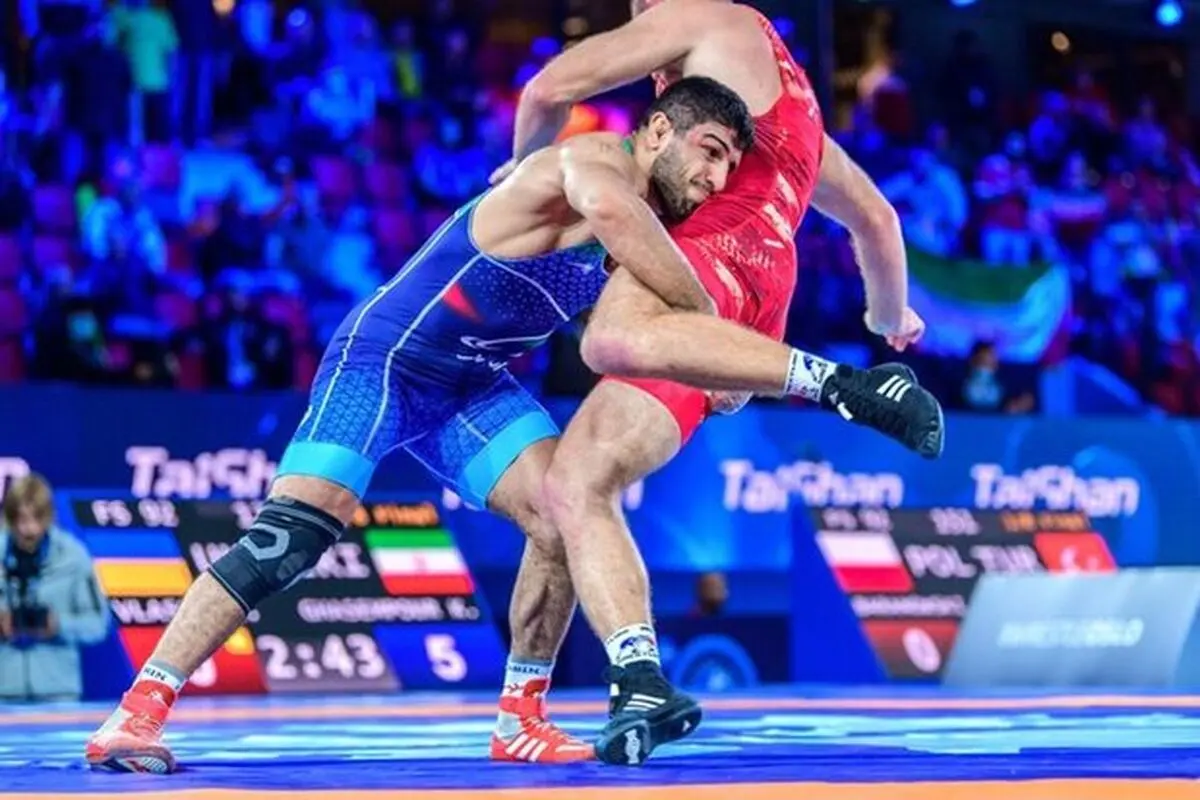 Iran’s Ghasempour wins gold at 2022 World Wrestling Champions