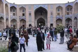 فالوده فروشی کاروانسرای گنجعلی خان را نابود کرد 