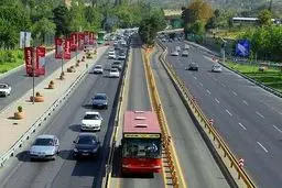 موتورسواران از ورود به خطوط ویژه اتوبوس‌ها خودداری کنند
