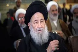 آیت‌الله علوی گرگانی دقایقی قبل درگذشت 