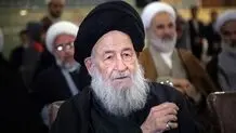 آیت‌الله علوی گرگانی دقایقی قبل درگذشت 