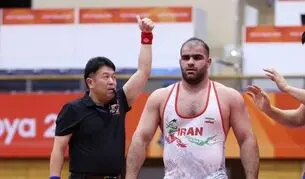 امین میرزازاده به مدال طلای بازی‌های آسیایی رسید/ بازگشت به رده ششم با طلای یازدهم + ویدیو