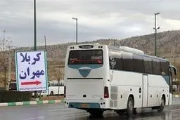 جابجایی ۱۰ هزار زائر در خاک عراق از طریق ناوگان اتوبوسرانی تهران