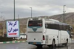 جابجایی ۱۰ هزار زائر در خاک عراق از طریق ناوگان اتوبوسرانی تهران