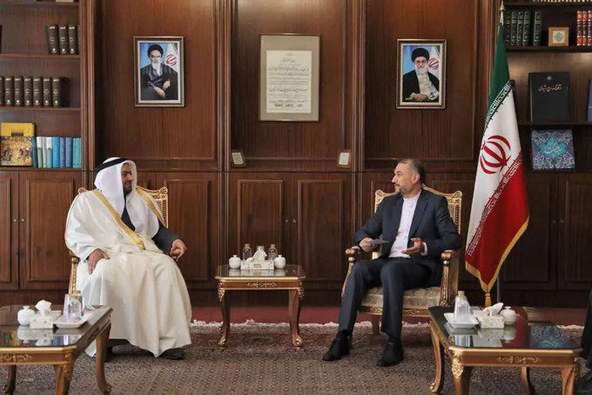 امیر عبداللهیان یستقبل نائب وزیر الخارجیة القطری
