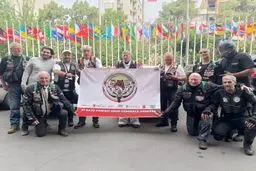 ایرانگردی ۲۸ موتورسوار لهستانی  