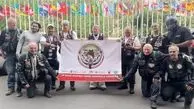 ایرانگردی ۲۸ موتورسوار لهستانی  