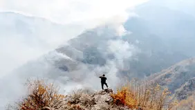 نبرد نافرجام با آتش‌سوزی «الیت»

