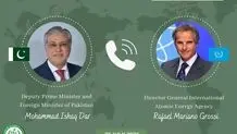 گفتگوی گروسی و وزیر خارجه پاکستان