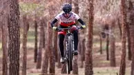 «پرتو آذر» قهرمان دوچرخه‌سواری ایران شد