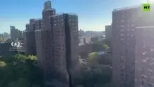 تصاویر جدید از ریزش برج مسکونی در نیویورک را ببینید + ویدیو