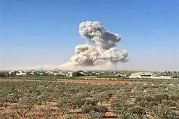 وقوع انفجار بزرگ اطراف فرودگاه حلب سوریه