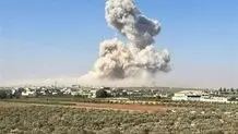 وقوع انفجار بزرگ اطراف فرودگاه حلب سوریه