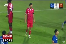 اعلام پنالتی به سود پرسپولیس + ویدیو