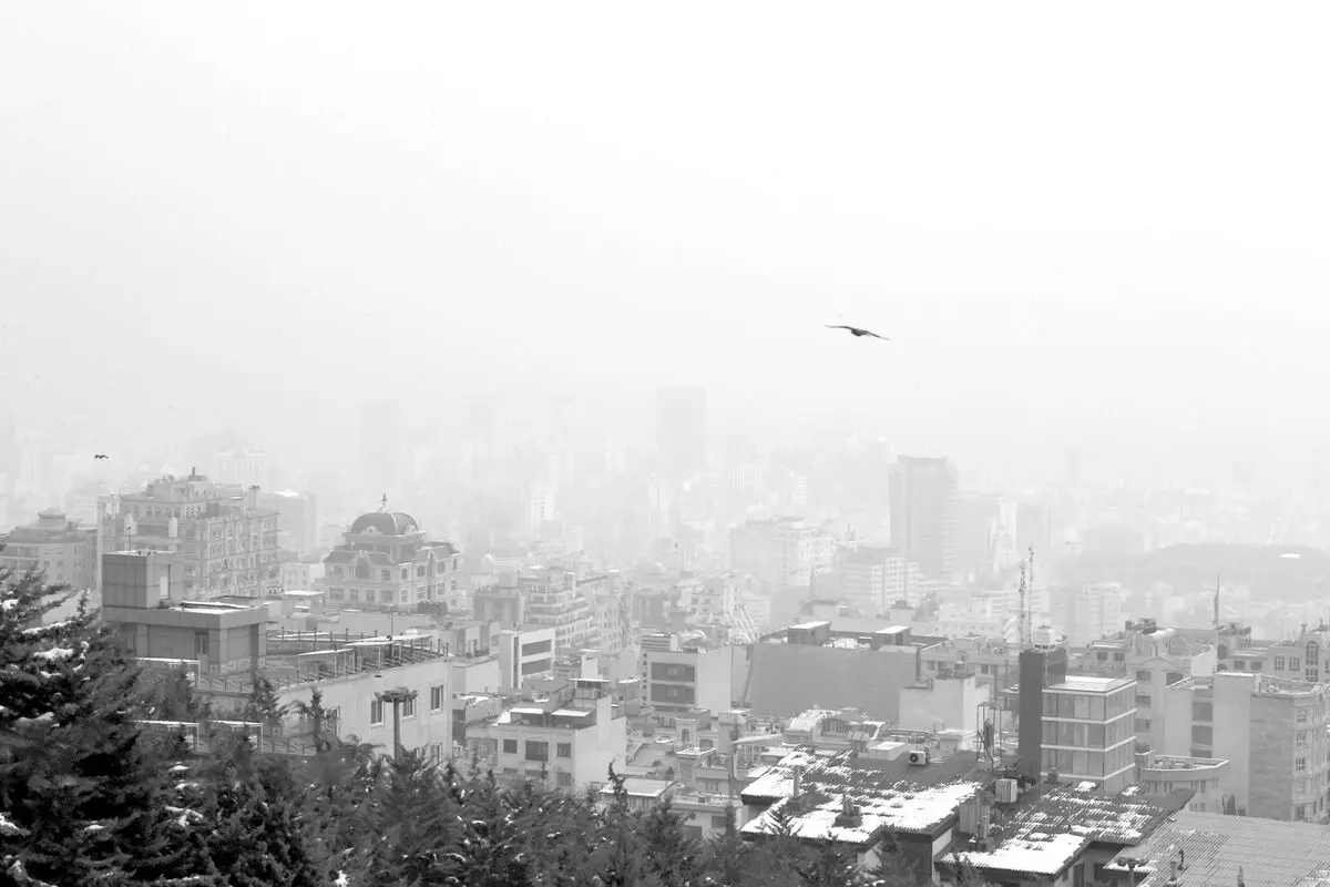 اینجا تهران است خاکستری کمی مایل به تیره