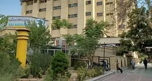 انفجار لوله گاز در نزدیکی بیمارستان دی در تهران