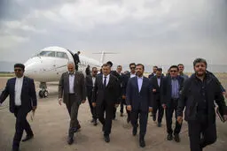 وزیر دفاع تاجیکستان وارد شیراز شد

