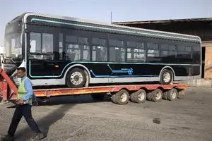 تمام اتوبوس‌های چینی از گمرک ترخیص و در مرحله پلاک‌گذاری است