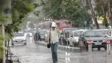 پیش‌بینی وقوع رگبار باران، رعد و برق و وزش باد شدید