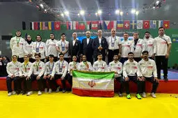 ووشوکاران ایرانی نایب قهرمان جهان شدند