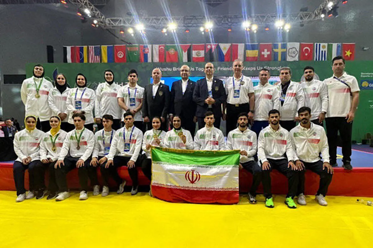 ووشوکاران ایرانی نایب قهرمان جهان شدند