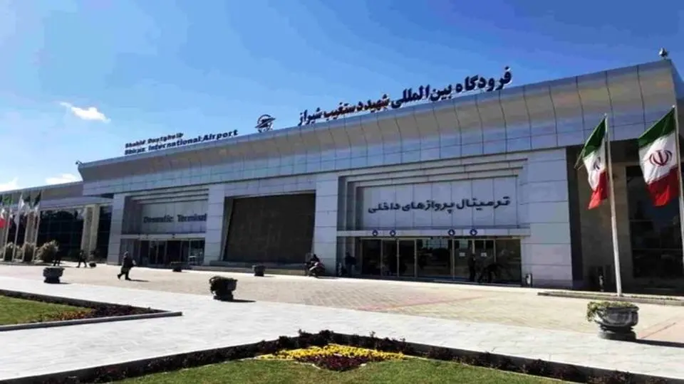 انجام روزانه میانگین ۱۱ پرواز داخلی و خارجی از فرودگاه شیراز
