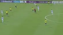 گل اول استقلال به الغرافه+ ویدئو