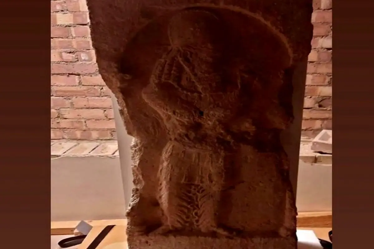 سنگ‌نگاره ساسانی احتمالا متعلق به یک بزرگ‌زاده است