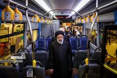 بازدید رییسی از مپنا به مناسبت روز کارگر
