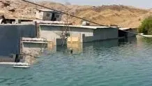 روستاهای حاشیه سد گتوند خوزستان زیر آب رفتند/ ویدئو