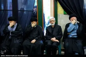 عکس جالبی که تسنیم از حدادعادل و ۳ پسر رهبر شهید منتشر کرد