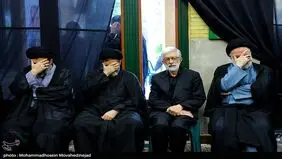 عکس جالبی که تسنیم از حدادعادل و ۳ پسر رهبر شهید منتشر کرد